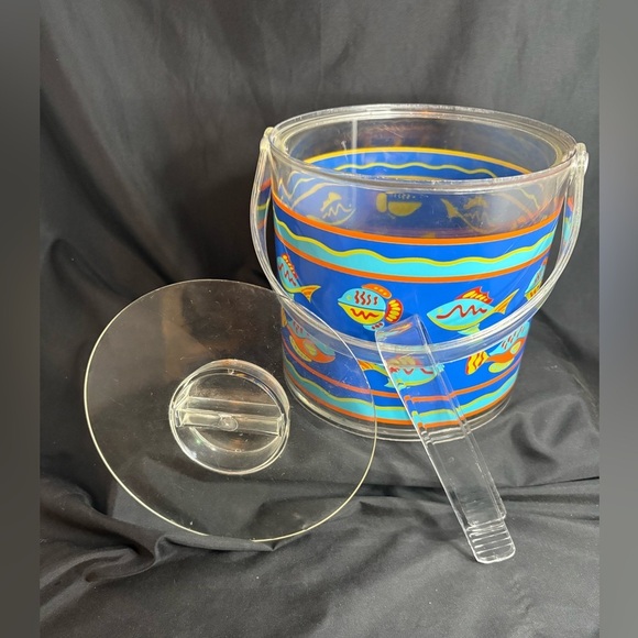 Ice bucket/tongs/insert - Picture 3 of 4